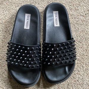 Steve Madden Studded Platform Sandals